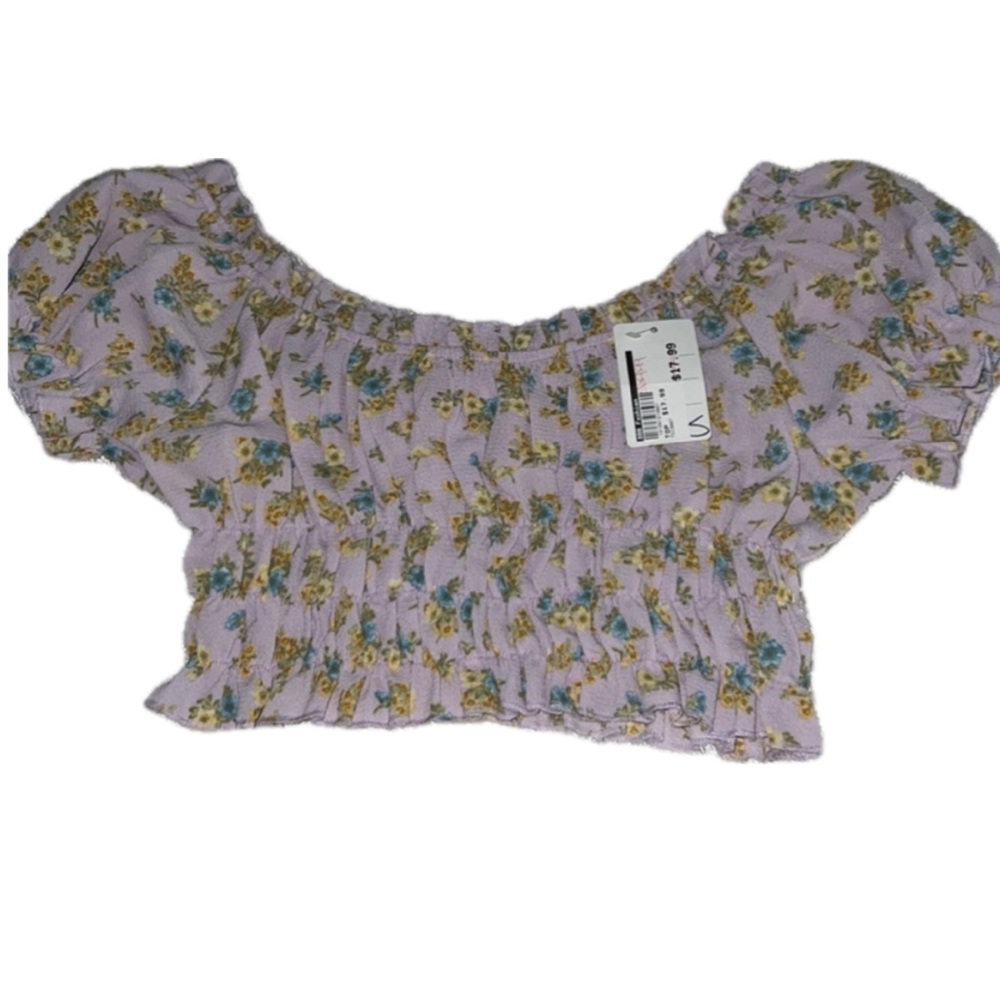 New off the Shoulder Crop Top
